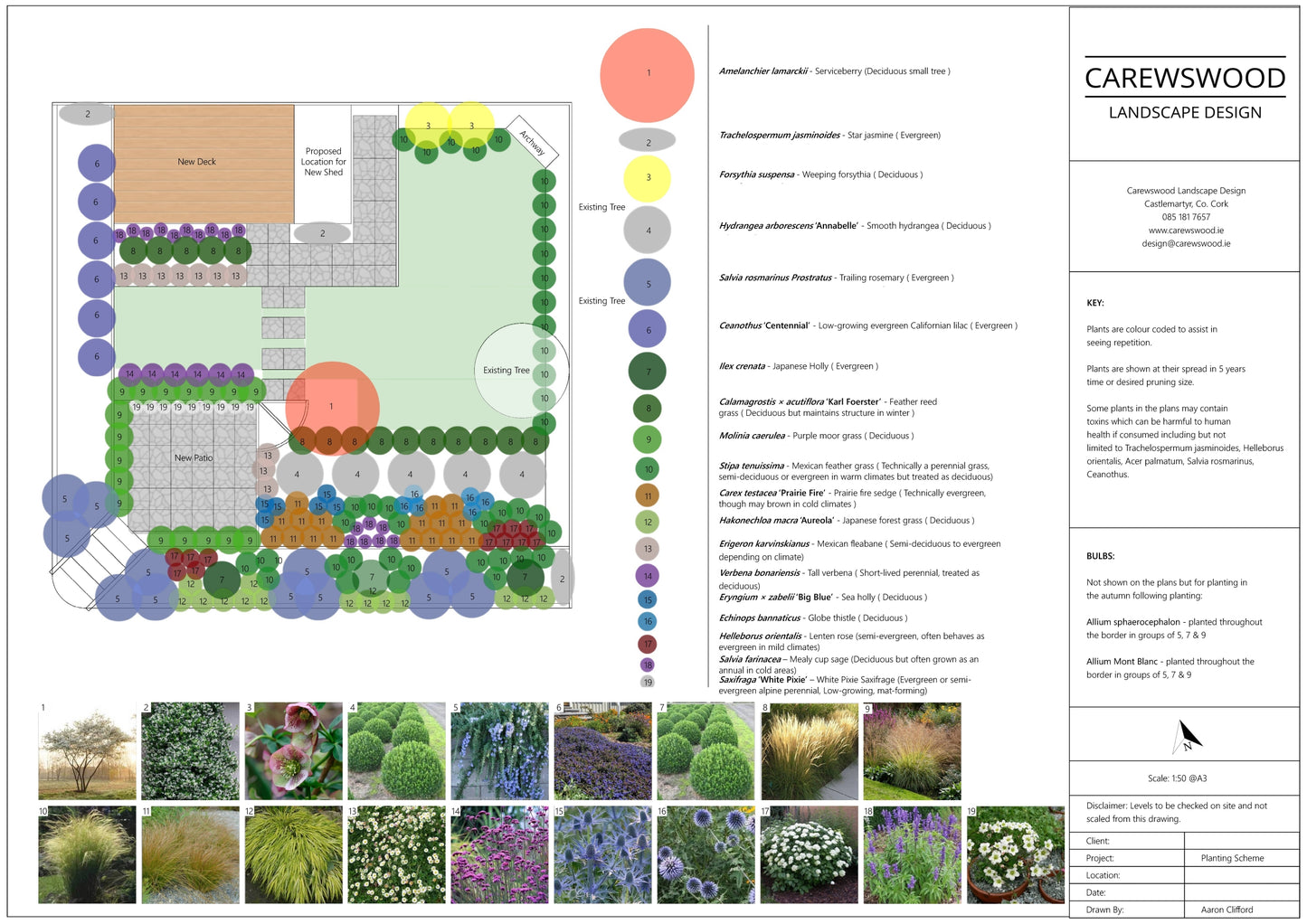 Detailed Planting Scheme
